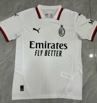 AC 24/25 white away jersey